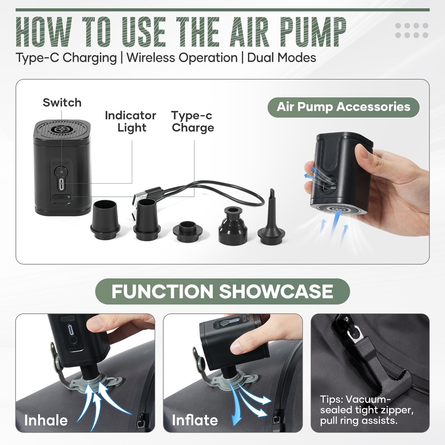 Tiny air pump - AIRX OFFICIAL