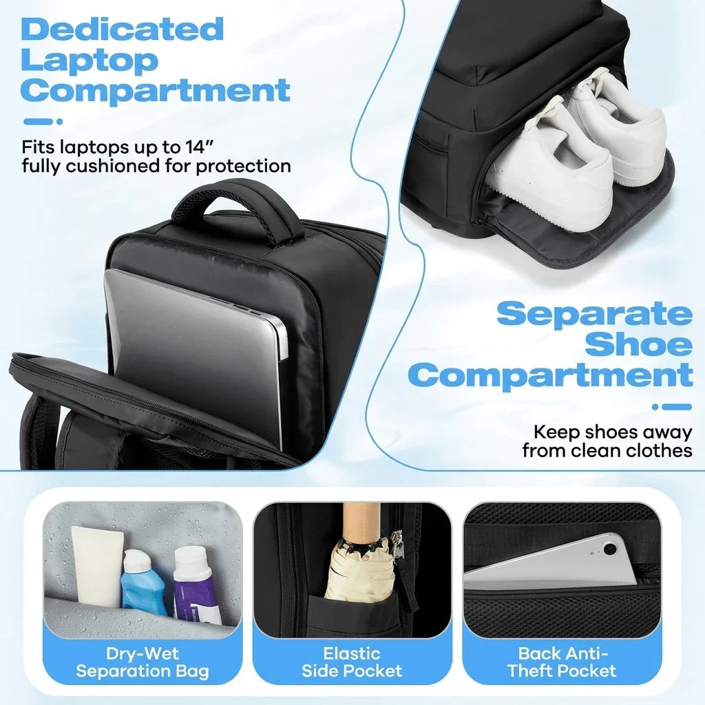 Airx® AM02 One-Touch Automatic Vacuum Backpack - Airx® OFFICIAL