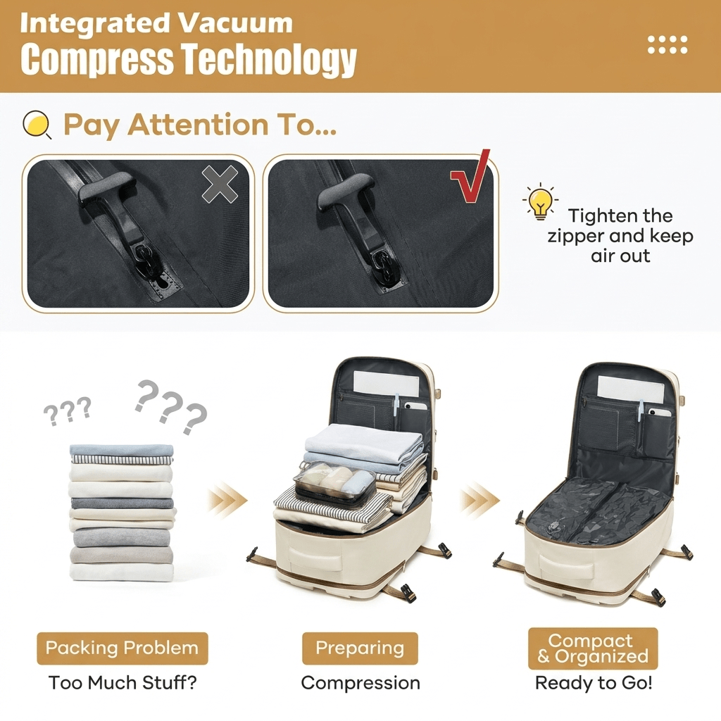 Airx® Cabin Upgrade Vacuum Backpack - Airx® OFFICIAL