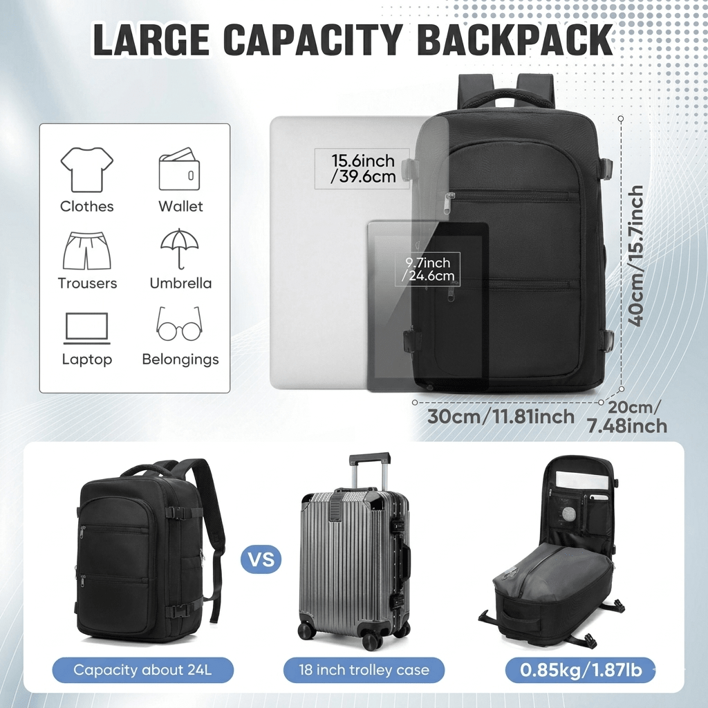 Airx® Cabin Upgrade Vacuum Backpack - Airx® OFFICIAL