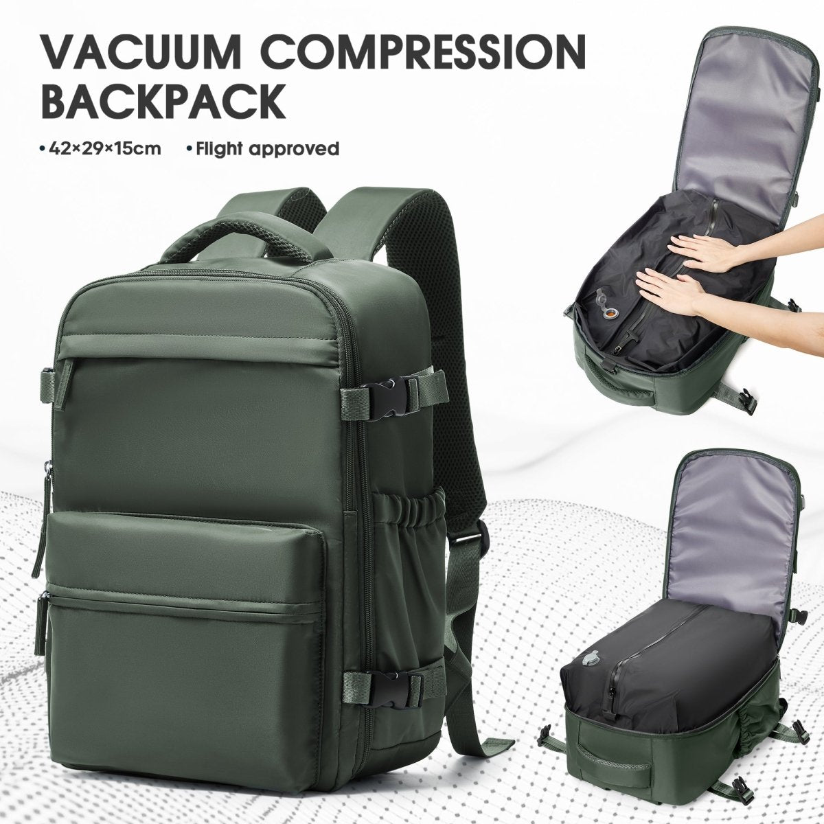 Airx® Urban Pro Vacuum Compression Backpack - Airx® OFFICIAL