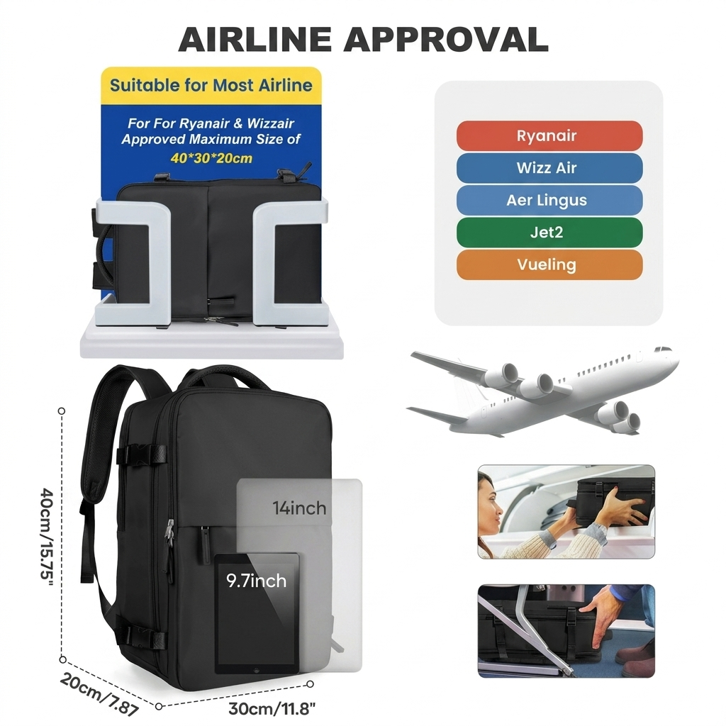 Airx® Vacuum Travel Backpack