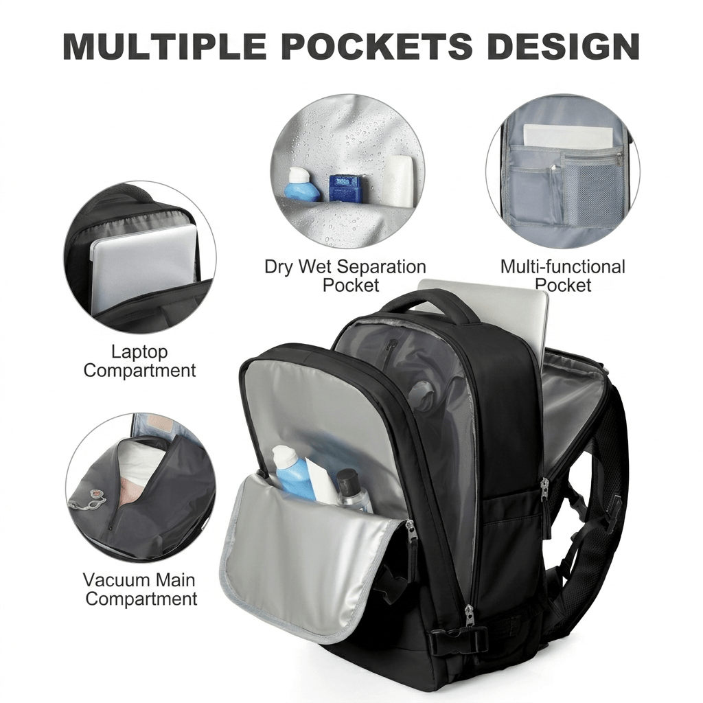 Airx® Vacuum Travel Backpack - Airx® OFFICIAL