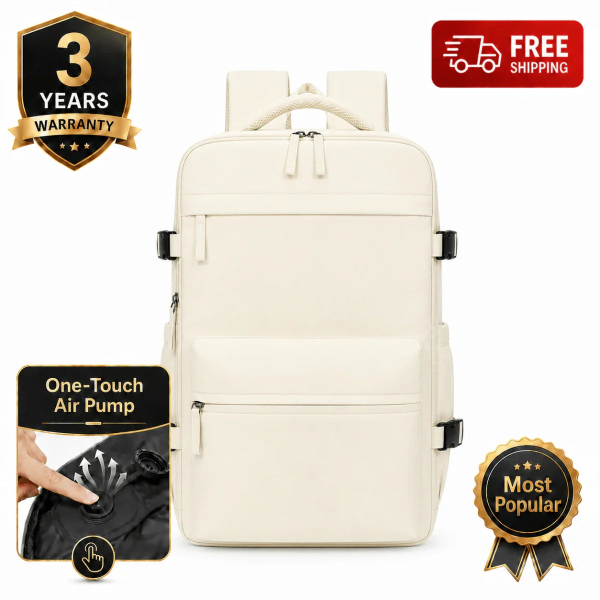 Airx® AM Pro One - Touch Automatic Vacuum Backpack 60L - Airx® OFFICIAL