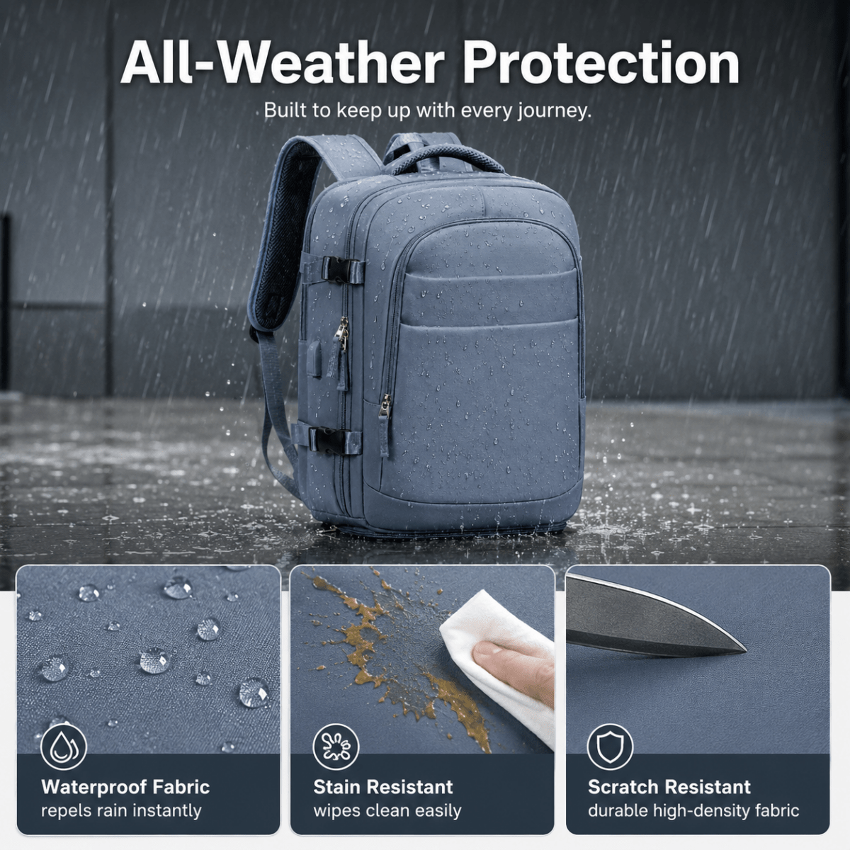Airx® One - Touch Automatic Vacuum Backpack 40L Large Capacity - Airx® OFFICIAL