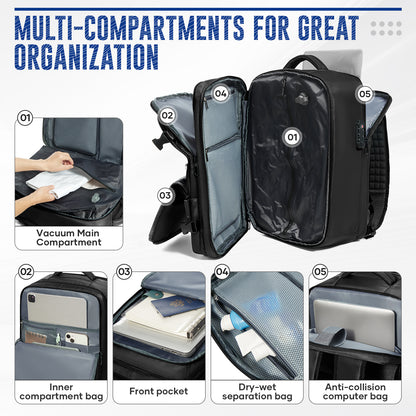 AIRX-Vacuum travel backpack - AIRX OFFICIAL