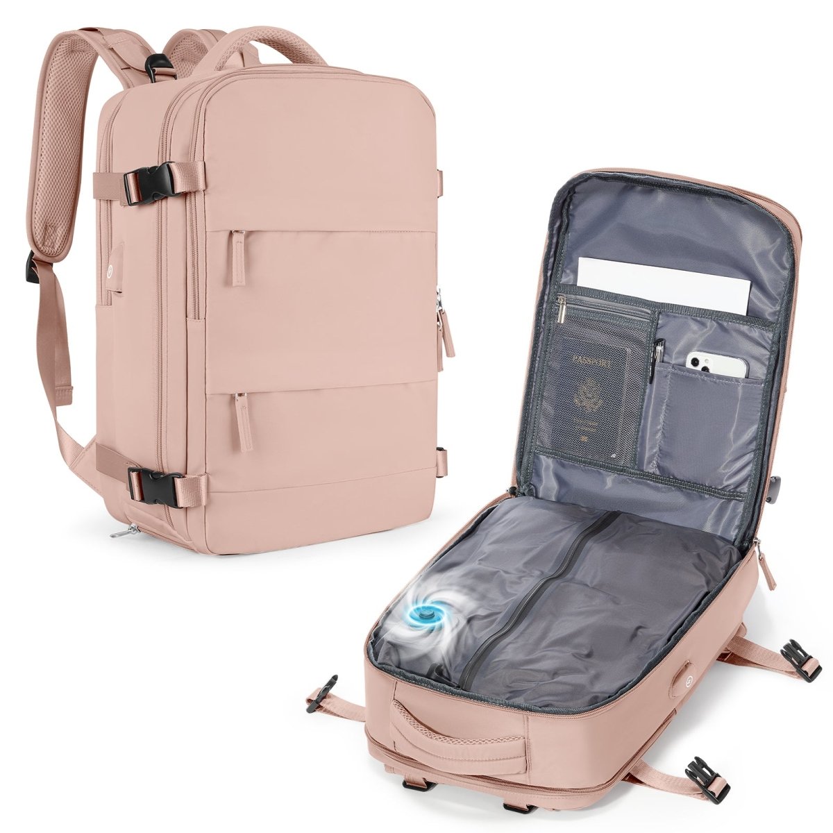 Airx® AM01 One-Touch Automatic Vacuum Backpack - Airx® OFFICIAL