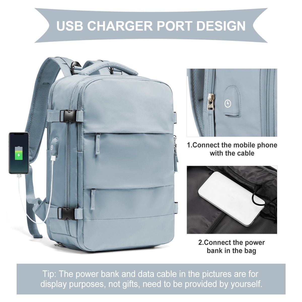 Airx® AM01 One-Touch Automatic Vacuum Backpack - Airx® OFFICIAL
