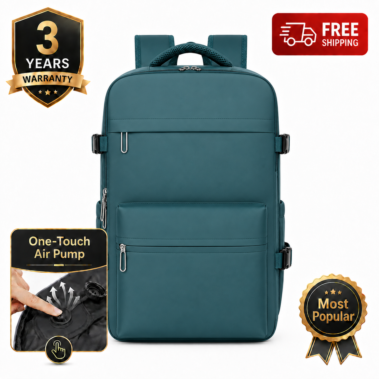 Airx® AM Pro One-Touch Automatic Vacuum Backpack  60L