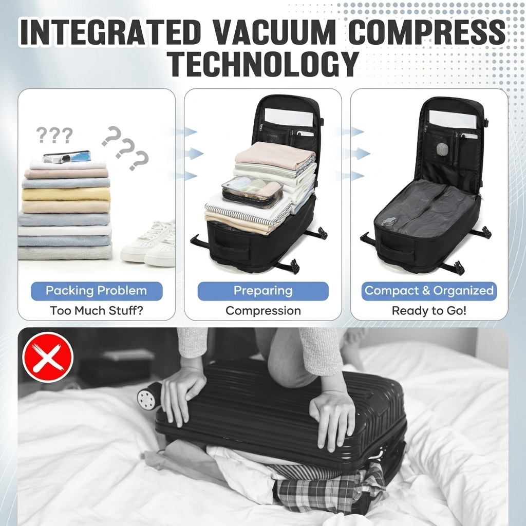 Airx® Cabin Upgrade Vacuum Backpack - Airx® OFFICIAL