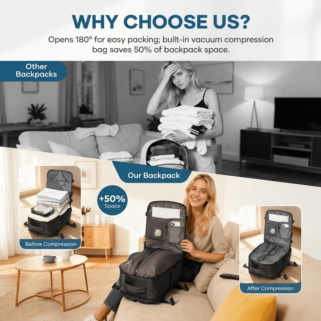 Airx® Cabin Vacuum Backpack - Airx® OFFICIAL