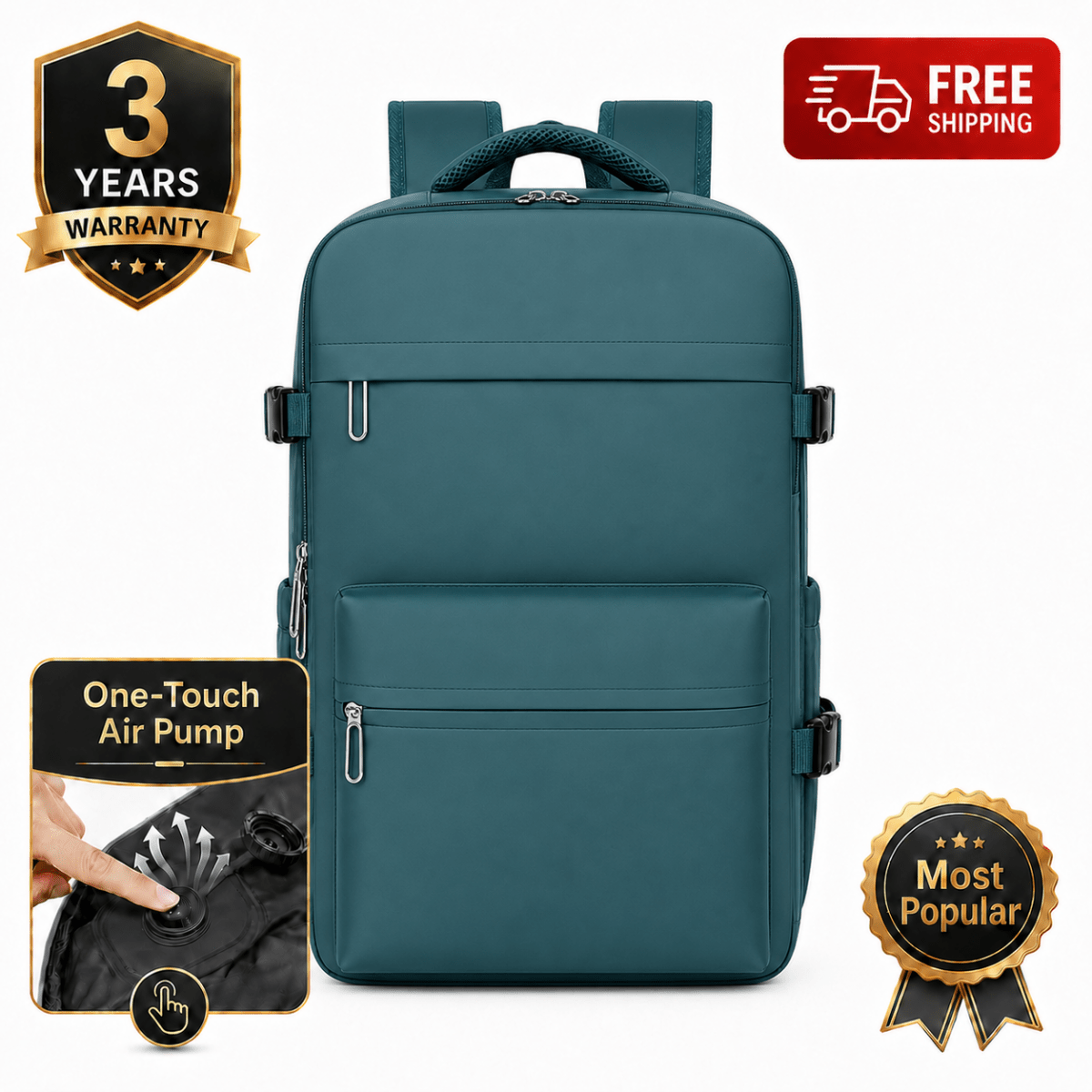 Airx® AM Pro One - Touch Automatic Vacuum Backpack 60L - Airx® OFFICIAL
