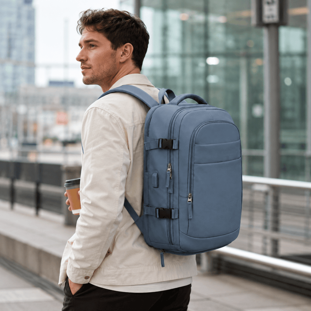 Airx® One - Touch Automatic Vacuum Backpack 40L Large Capacity - Airx® OFFICIAL